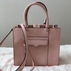 Rebecca Minkoff mini MAB tote in latte